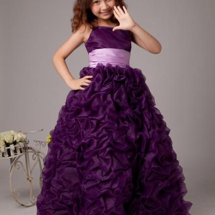 Flower Girl Dresses, Purple Flower Girl..